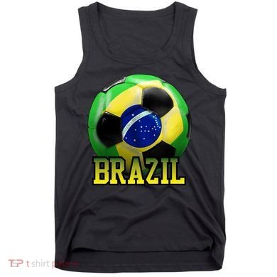 Brazil Soccer Logo Tank Top