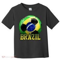 Brazil Soccer Logo Toddler T-Shirt thumb 0