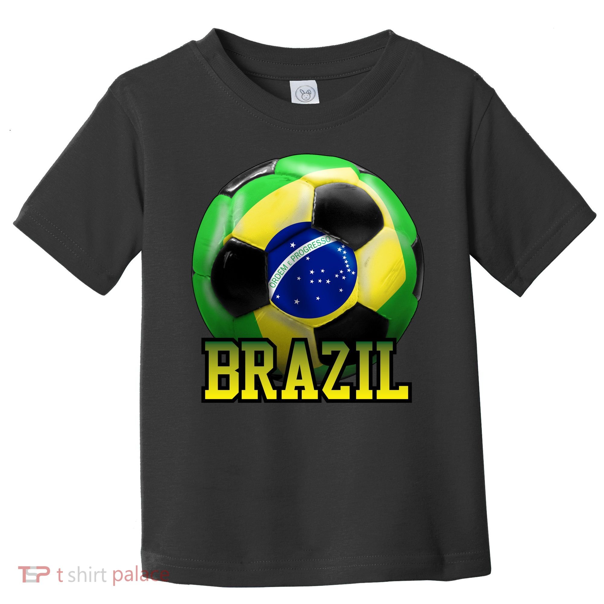 Brazil Soccer Logo Toddler T-Shirt