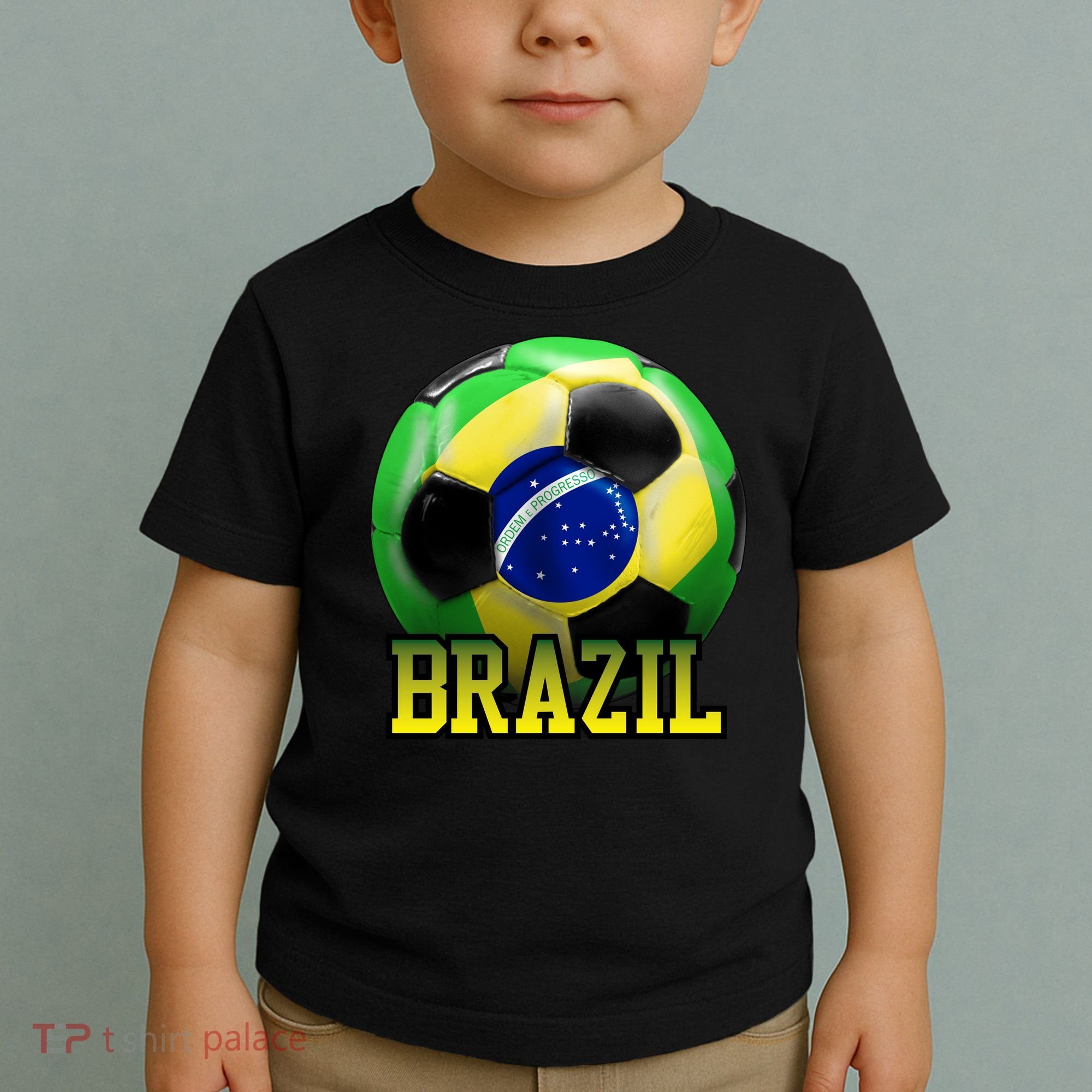 Brazil Soccer Logo Toddler T-Shirt