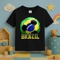 Brazil Soccer Logo Toddler T-Shirt thumb 3