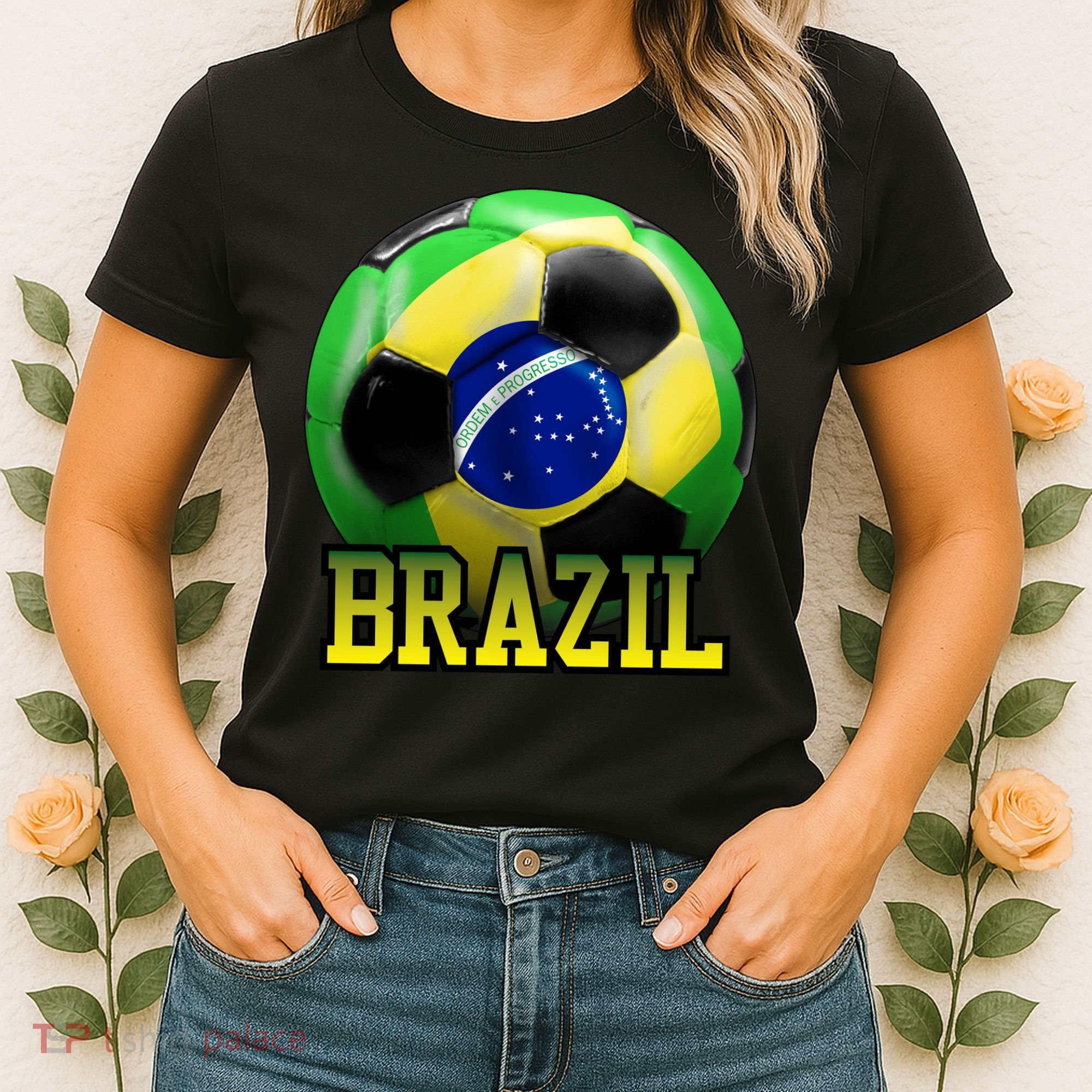 Brazil Soccer Logo Women's T-Shirt