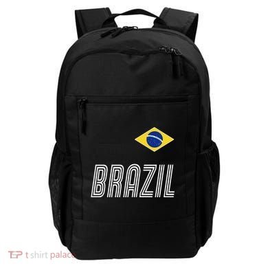 Brazil Soccer Team Jersey Flag Backpack