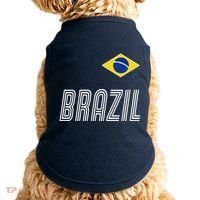 Brazil Soccer Team Jersey Flag Doggie Tank thumb 0