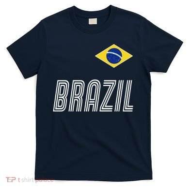 Brazil Soccer Team Jersey Flag T-Shirt