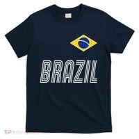 Brazil Soccer Team Jersey Flag T-Shirt thumb 0