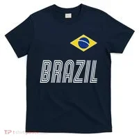 Brazil Soccer Team Jersey Flag T-Shirt thumb 0