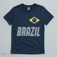 Brazil Soccer Team Jersey Flag T-Shirt thumb 5