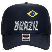Brazil Soccer Team Jersey Flag Hat thumb 0