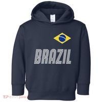 Brazil Soccer Team Jersey Flag Toddler Hoodie thumb 0