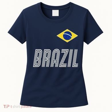 Brazil Soccer Team Jersey Flag Women's T-Shirt