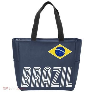 Brazil Soccer Team Jersey Flag Tote Bag