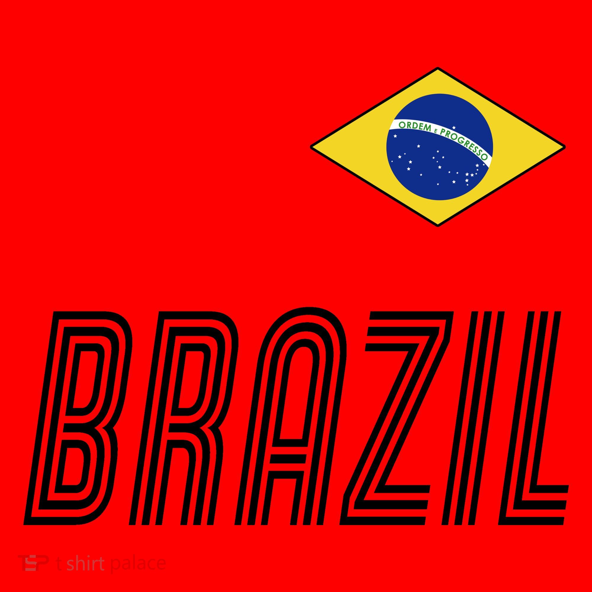 Brazil Soccer Team Jersey Flag Santa Hat