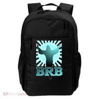 BRB Jesus Be Right Back Backpack thumb 0