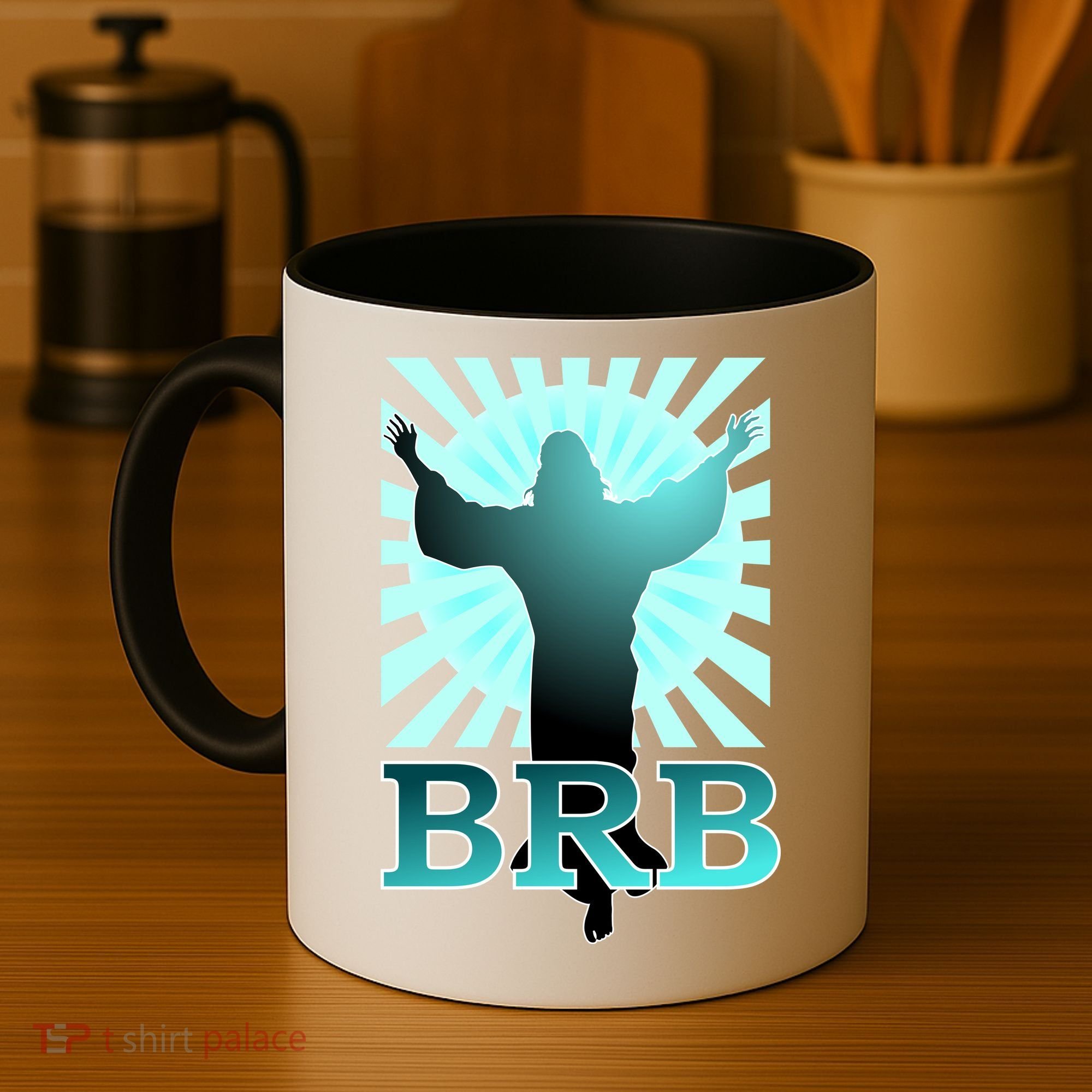 BRB Jesus Be Right Back Coffee Mug