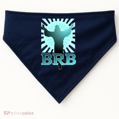 BRB Jesus Be Right Back USA-Made Doggie Bandana