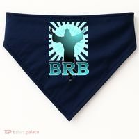 BRB Jesus Be Right Back USA-Made Doggie Bandana thumb 0