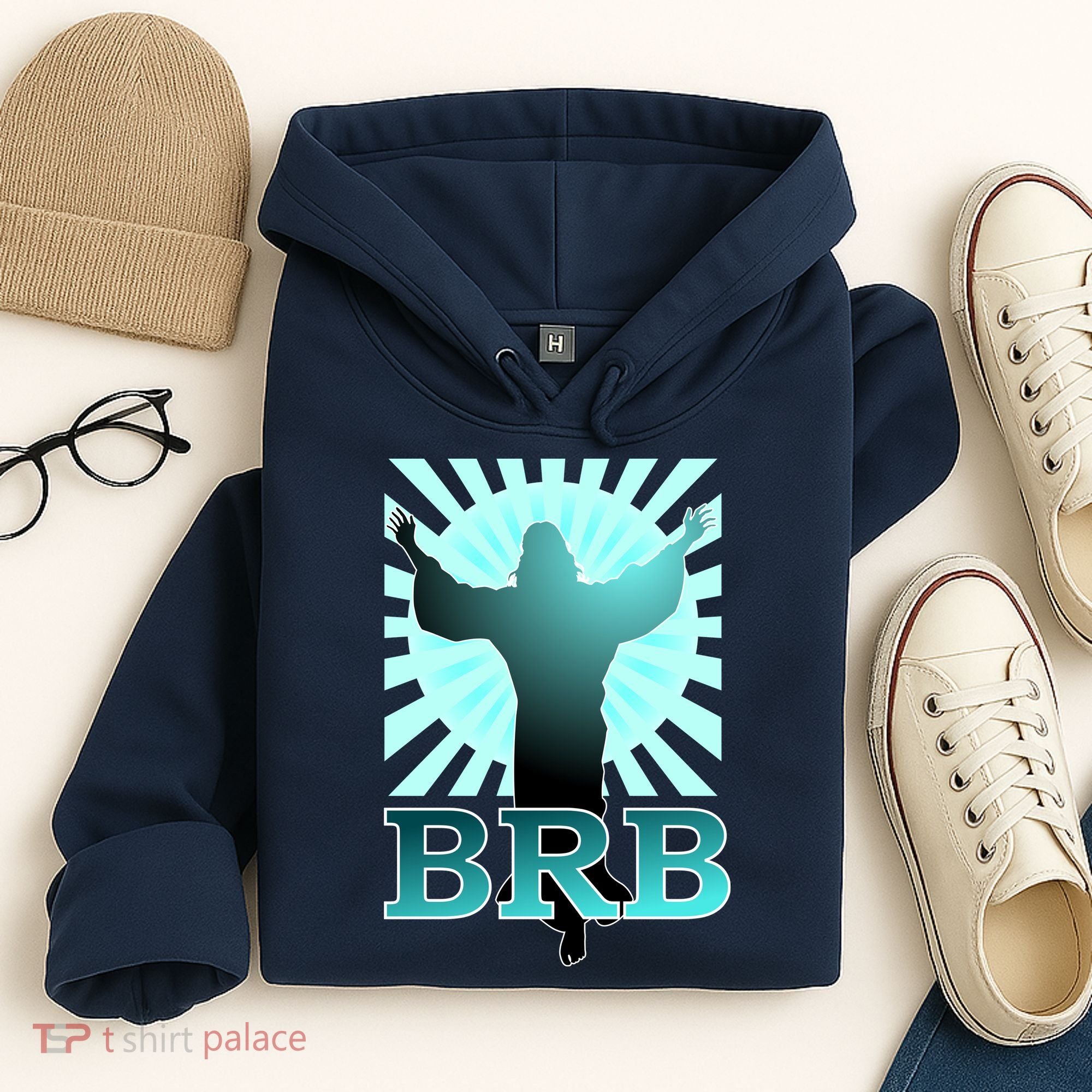 BRB Jesus Be Right Back Hoodie