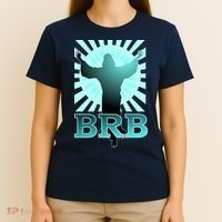 BRB Jesus Be Right Back T-Shirt thumb 4