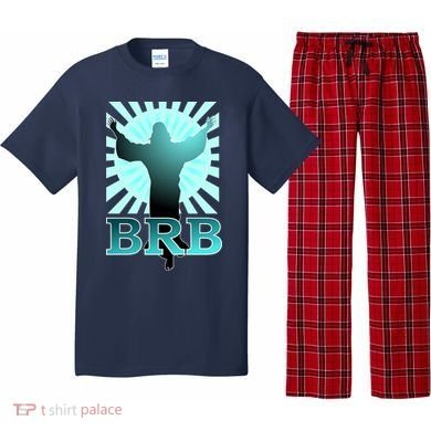 BRB Jesus Be Right Back Pajama Set