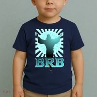 BRB Jesus Be Right Back Toddler T-Shirt thumb 2