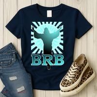 BRB Jesus Be Right Back Women's T-Shirt thumb 3