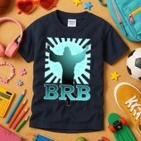 BRB Jesus Be Right Back Kids T-Shirt thumb 3