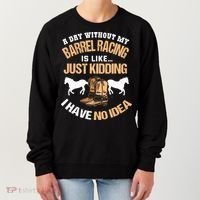 Barrel Racing Barrel Racing Lover Funny Barrel Racer Women's Sweatshirt thumb 0