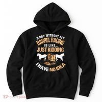 Barrel Racing Barrel Racing Lover Funny Barrel Racer Hoodie thumb 0