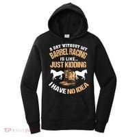 Barrel Racing Barrel Racing Lover Funny Barrel Racer Women's Hoodie thumb 0