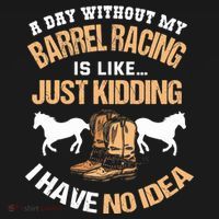 Barrel Racing Barrel Racing Lover Funny Barrel Racer Women's Hoodie thumb 2