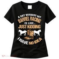 Barrel Racing Barrel Racing Lover Funny Barrel Racer Women's T-Shirt thumb 0