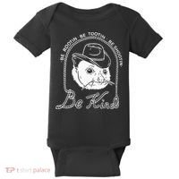 Be Rootin Be Tootin Be Shootin Be Kind Cowboy Opossum Lover Baby Bodysuit thumb 0
