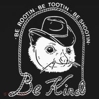 Be Rootin Be Tootin Be Shootin Be Kind Cowboy Opossum Lover Toddler Hoodie thumb 2