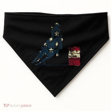 Barrel Racing USA-Made Doggie Bandana