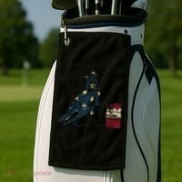 Barrel Racing Golf Towel thumb 2