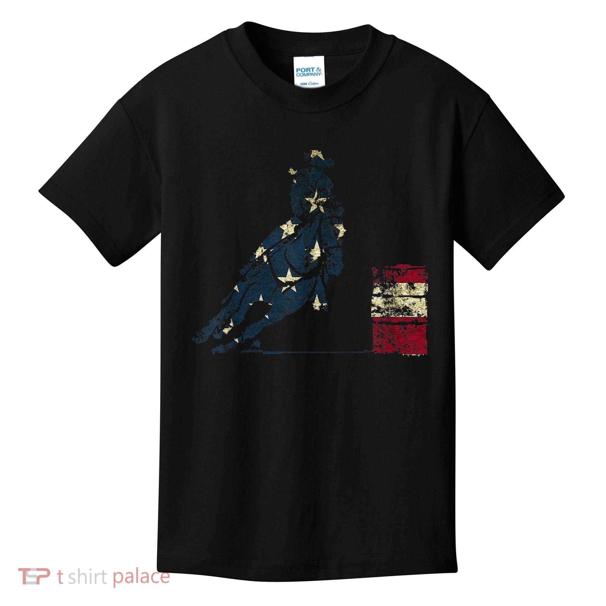 Barrel Racing Kids T-Shirt