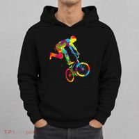 BMX Rider Bike Bicycle Stunt Racing Kids Hoodie thumb 0