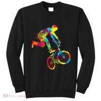 BMX Rider Bike Bicycle Stunt Racing Kids Sweatshirt thumb 0