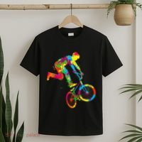 BMX Rider Bike Bicycle Stunt Racing Kids T-Shirt thumb 2