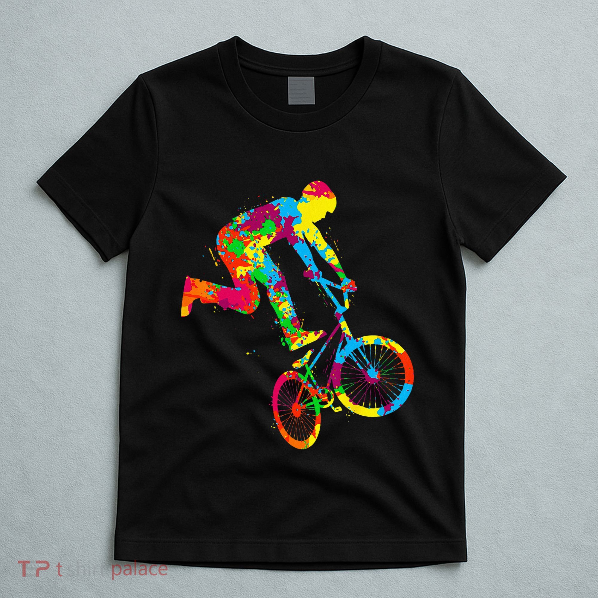 BMX Rider Bike Bicycle Stunt Racing Kids T-Shirt