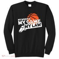 Basketball Referee - Basketballer Hoops Basketball Ref Sweatshirt thumb 0