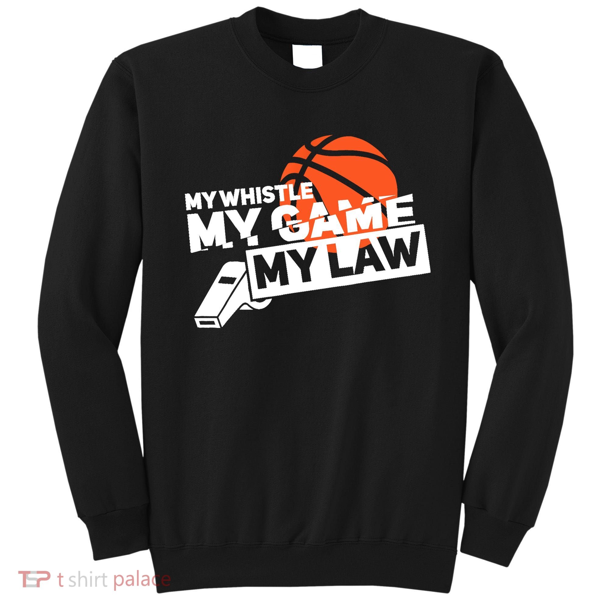 Basketball Referee - Basketballer Hoops Basketball Ref Sweatshirt