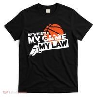 Basketball Referee - Basketballer Hoops Basketball Ref T-Shirt thumb 0