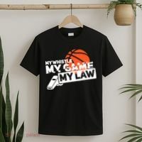 Basketball Referee - Basketballer Hoops Basketball Ref T-Shirt thumb 2