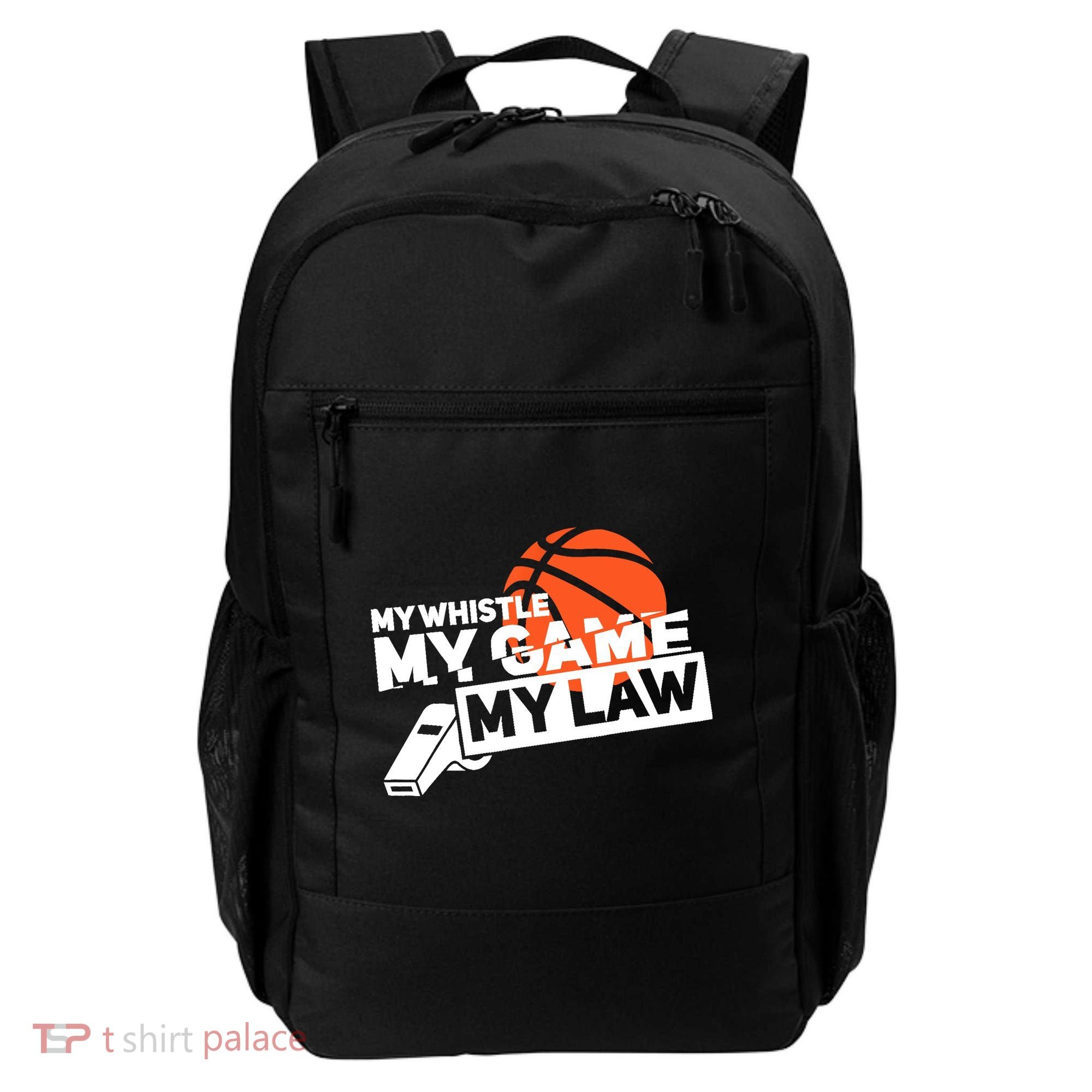 Basketball Referee - Basketballer Hoops Basketball Ref Backpack