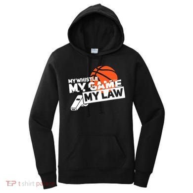 Basketball Referee - Basketballer Hoops Basketball Ref Women's Hoodie