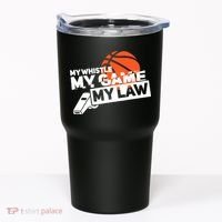 Basketball Referee - Basketballer Hoops Basketball Ref Tumbler thumb 0