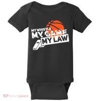 Basketball Referee - Basketballer Hoops Basketball Ref Baby Bodysuit thumb 0