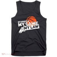 Basketball Referee - Basketballer Hoops Basketball Ref Tank Top thumb 0